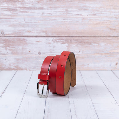 Wildsoul Plain Belt Tomato Red 01