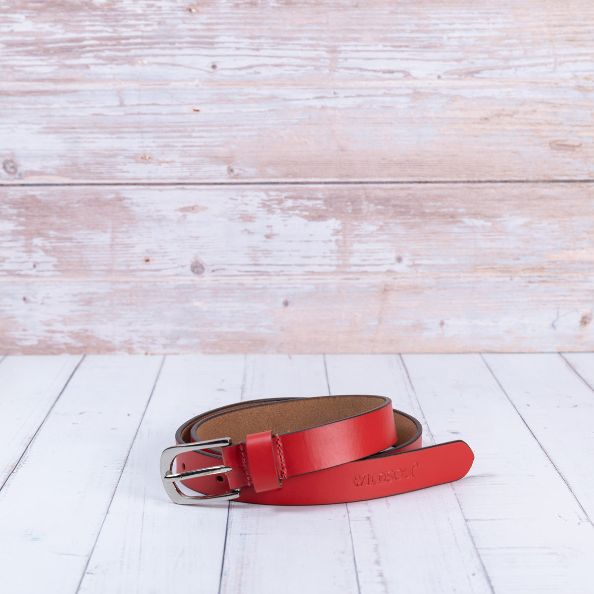 Wildsoul Plain Belt Tomato Red 03