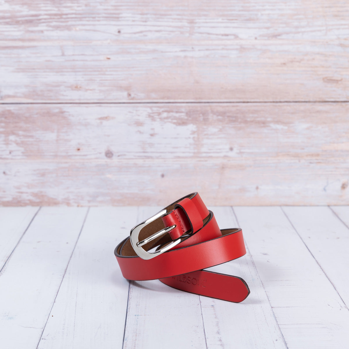 Wildsoul Plain Belt Tomato Red 04