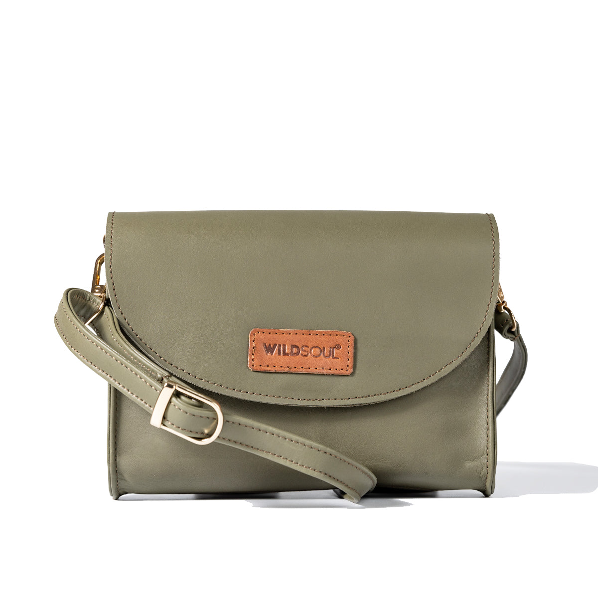 Wildsoul Round Bottom Sling Olive Gray 01