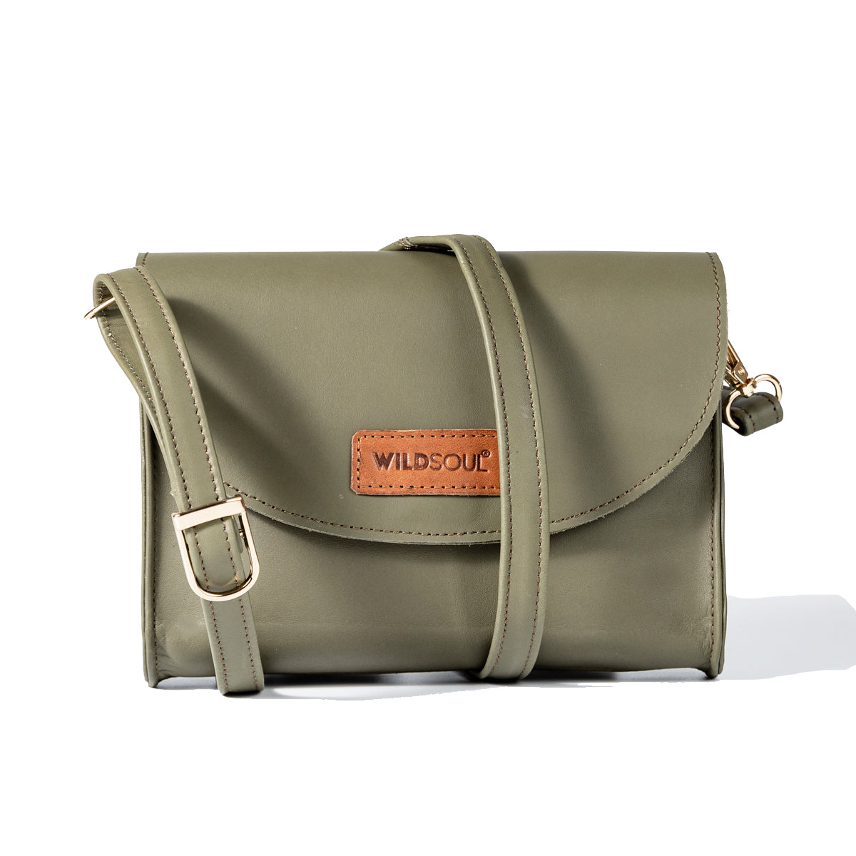 Wildsoul Round Bottom Sling Olive Gray 02