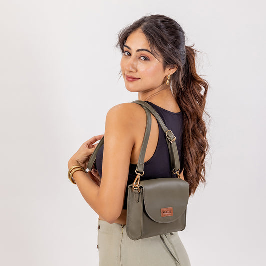 Wildsoul Round Bottom Sling Olive Gray 07