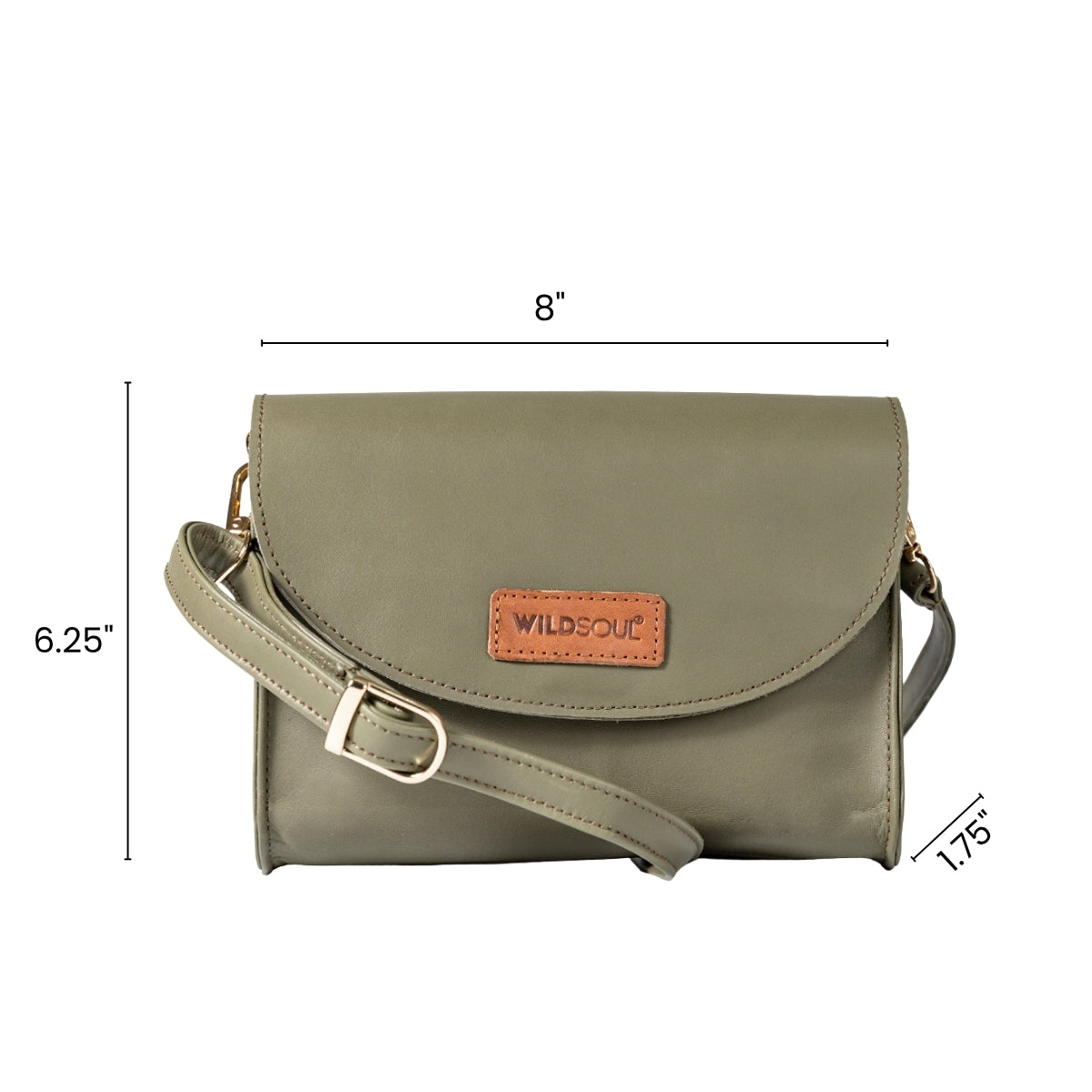Wildsoul Round Bottom Sling Olive Gray 09