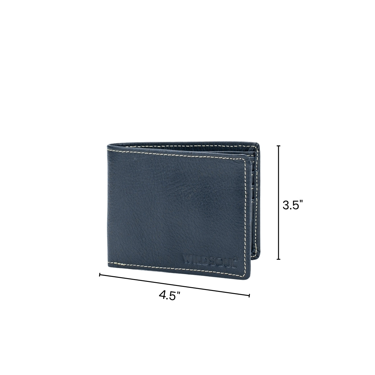 Wildsoul Sleek Cash Wallet Midnight Blue 04