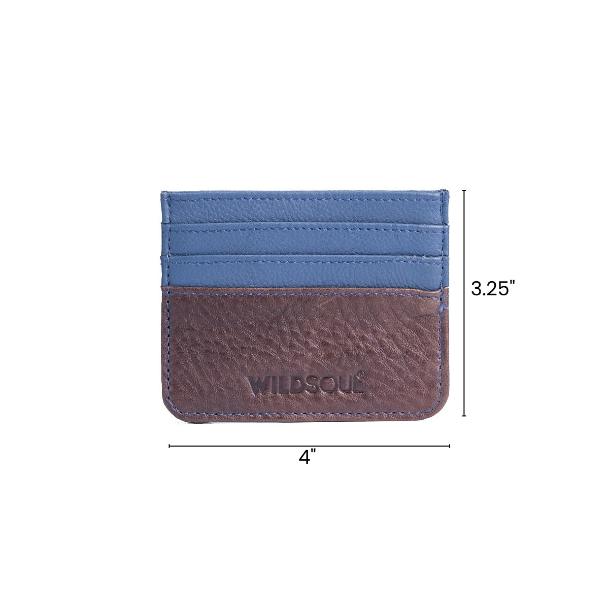 Wildsoul Slim Card Case Dark Chocolate 05