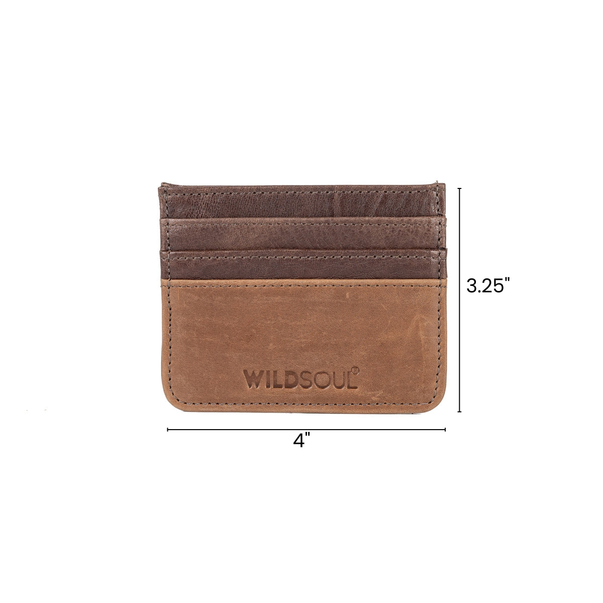 Wildsoul Slim Card Case Walnut 02