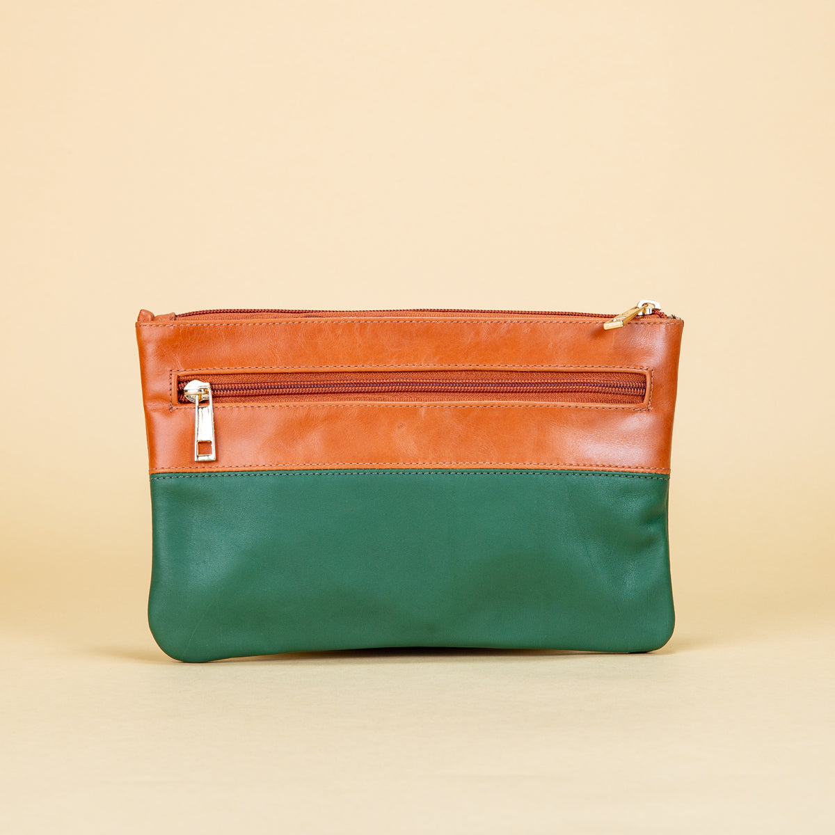 Wildsoul Slim Zip Pouch Tangerine Green 02