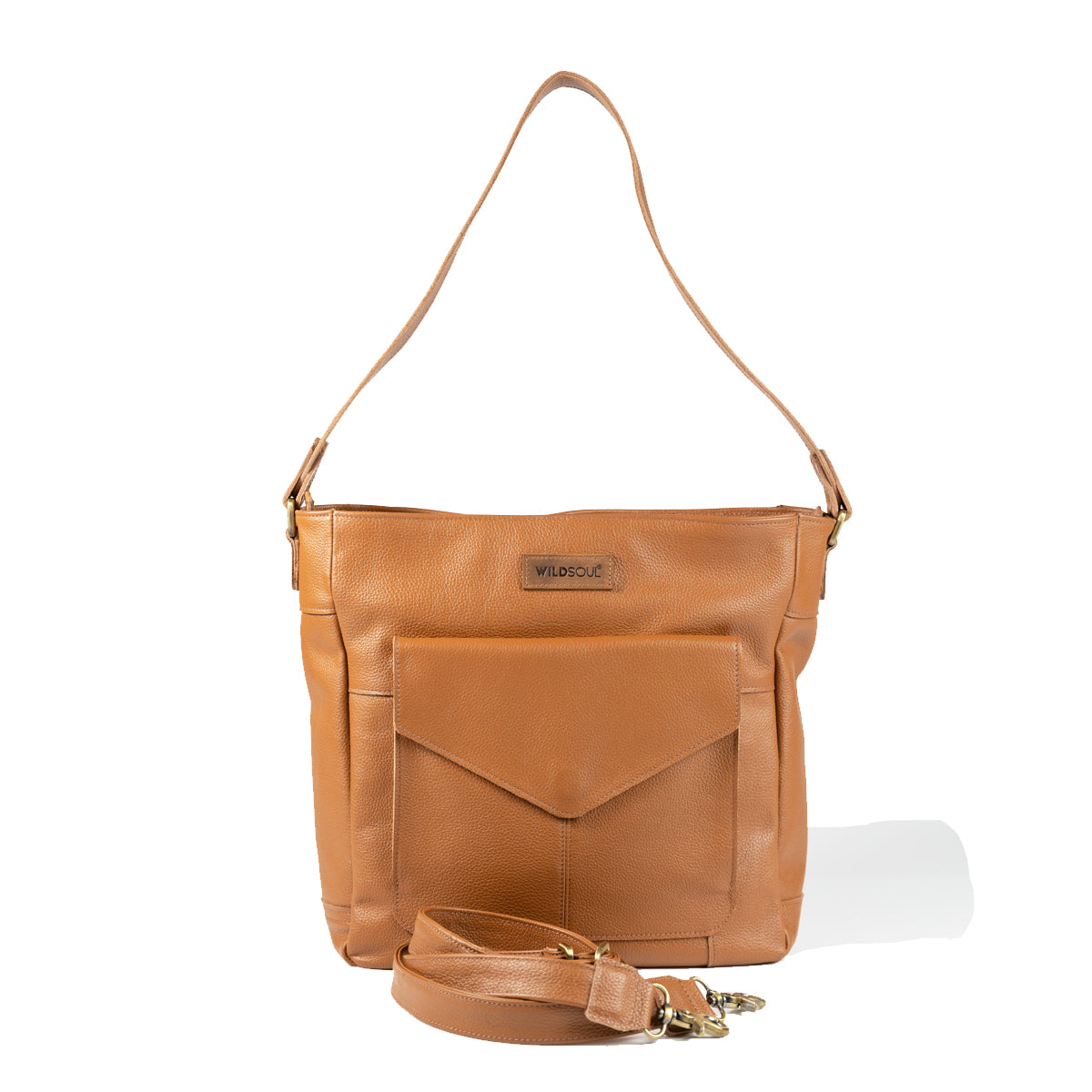 Wildsoul Slouchy Hobo Camel 03