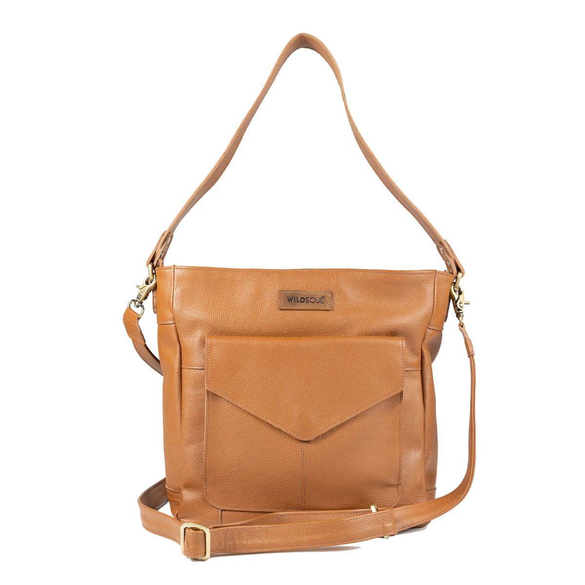 Wildsoul Slouchy Hobo Camel 04