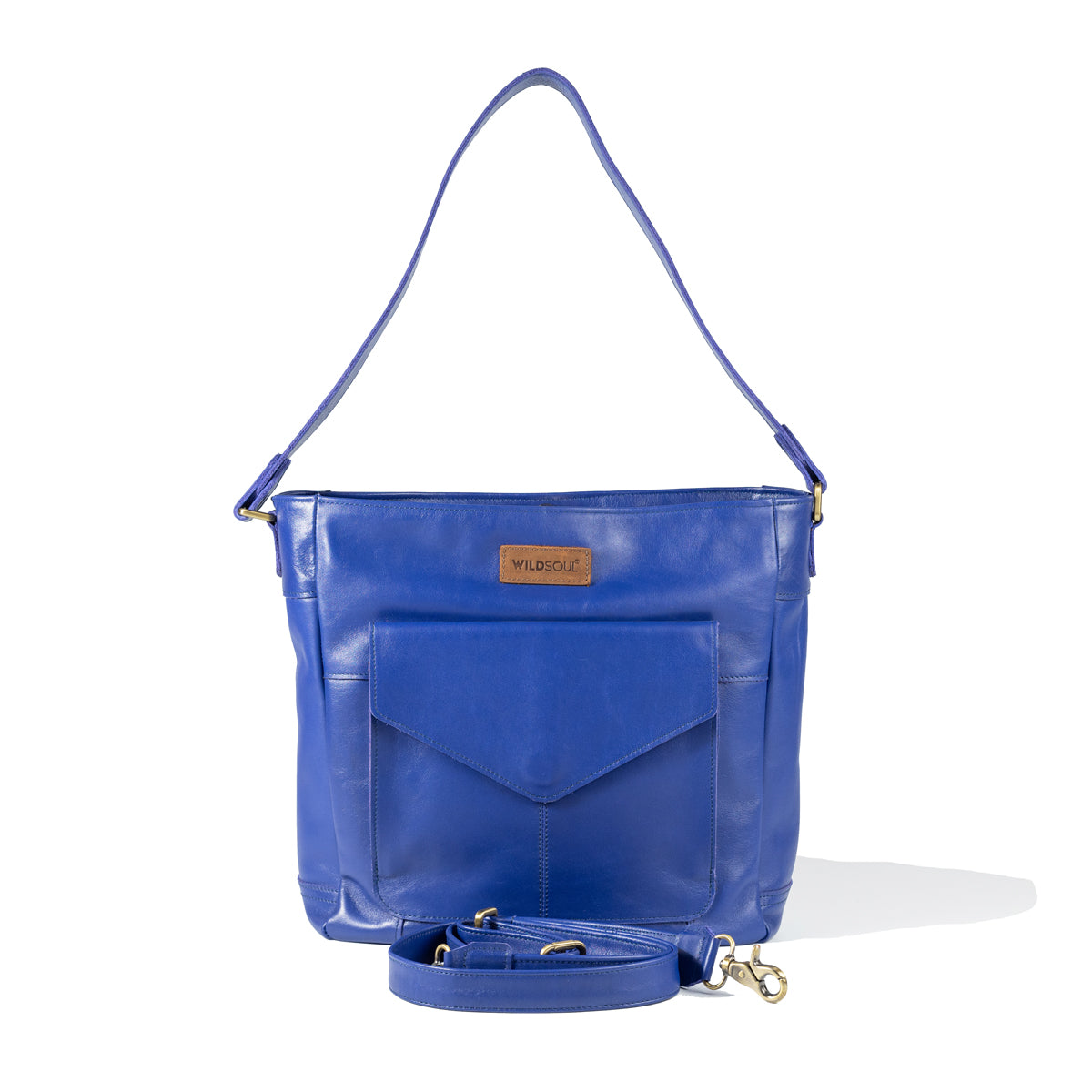 Wildsoul Slouchy Hobo Electric Blue 01