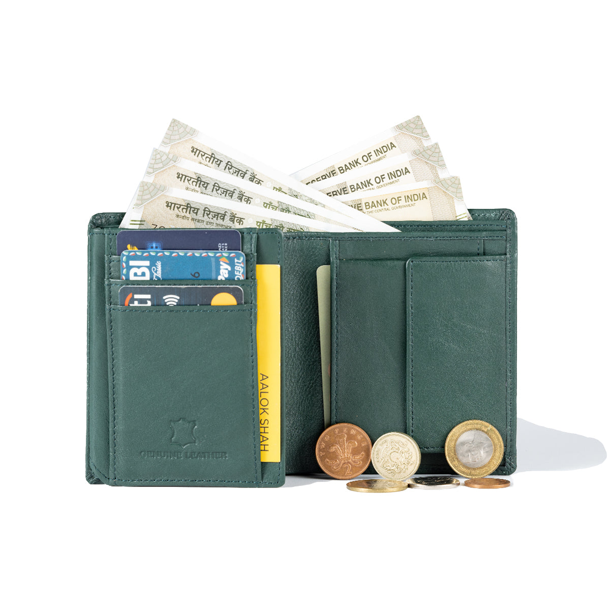 Wildsoul Square Wallet Dark Teal 04