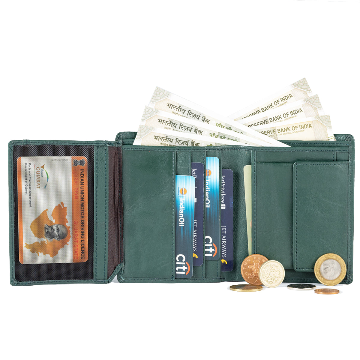 Wildsoul Square Wallet Dark Teal 05