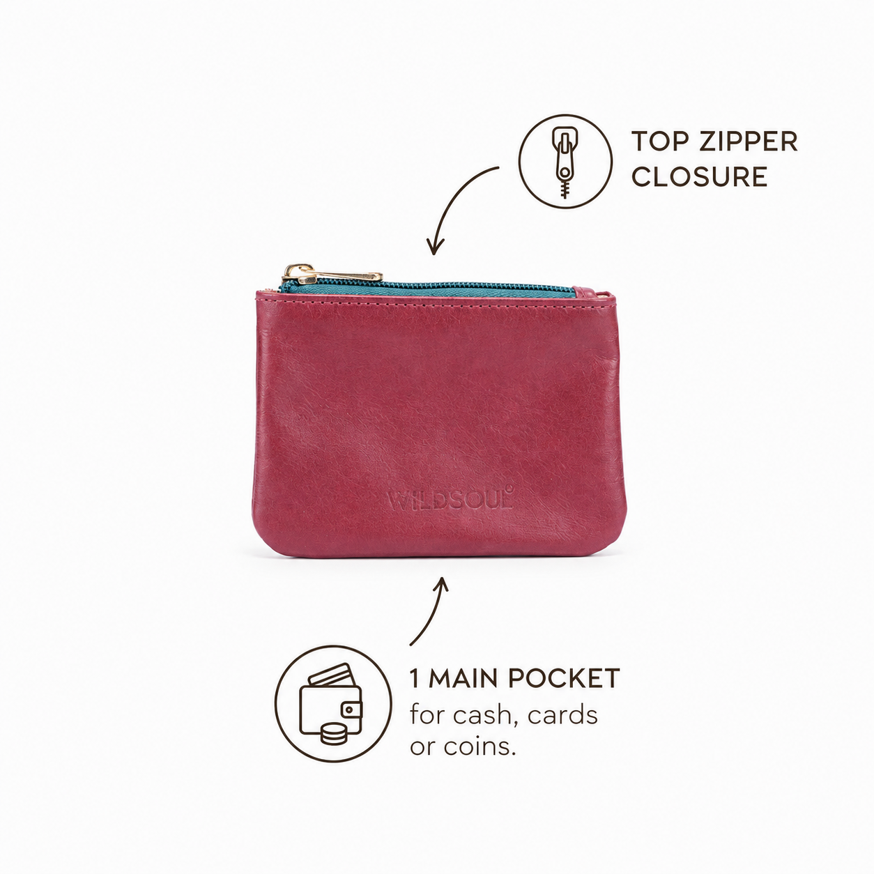 Wildsoul Tidy Pockets Cherry Pink 04