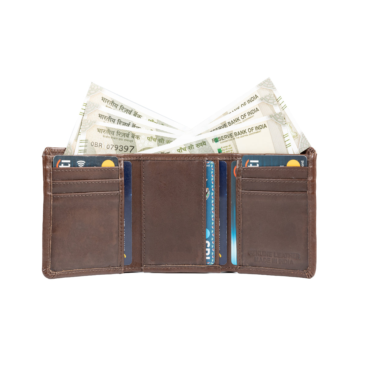 Wildsoul Tri Fold Wallet Ginger Bread 03