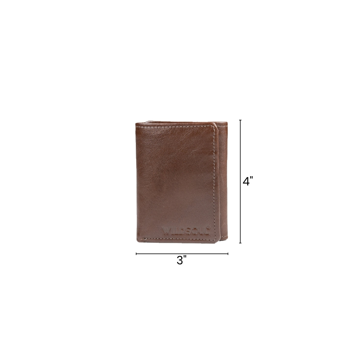 Wildsoul Tri Fold Wallet Ginger Bread 05