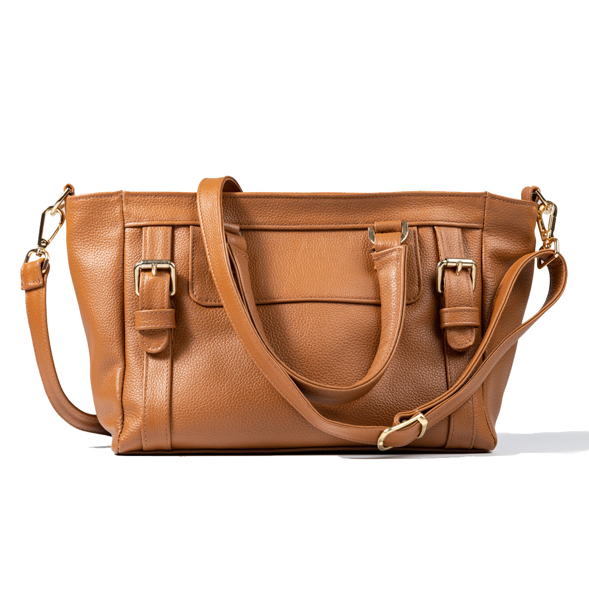 Wildsoul Triangle Handbag Camel 04