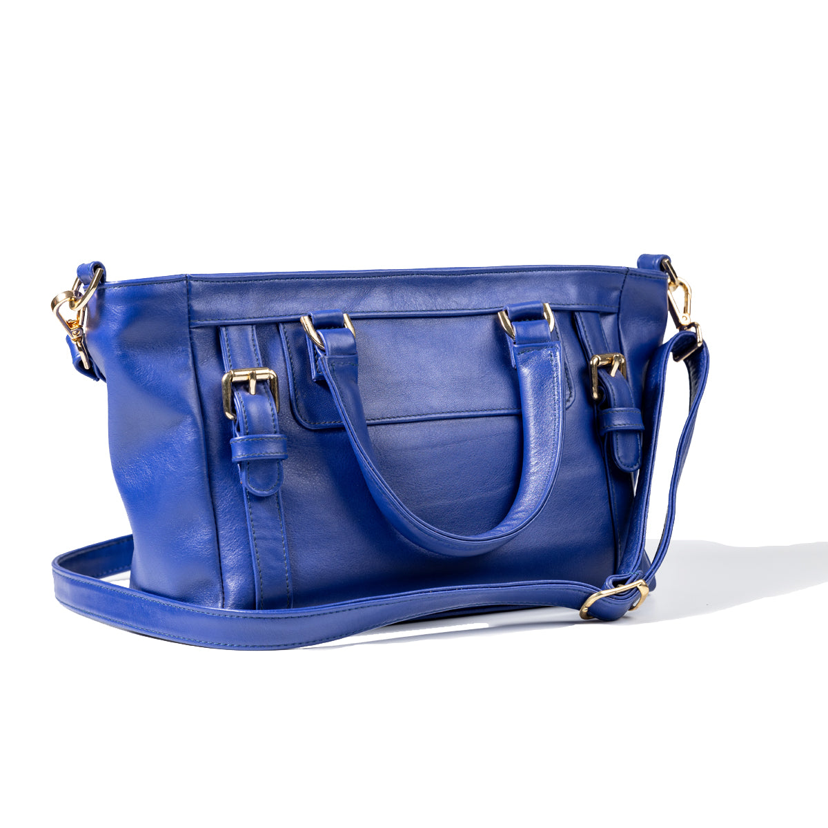 Wildsoul Triangle Handbag Electric Blue 04