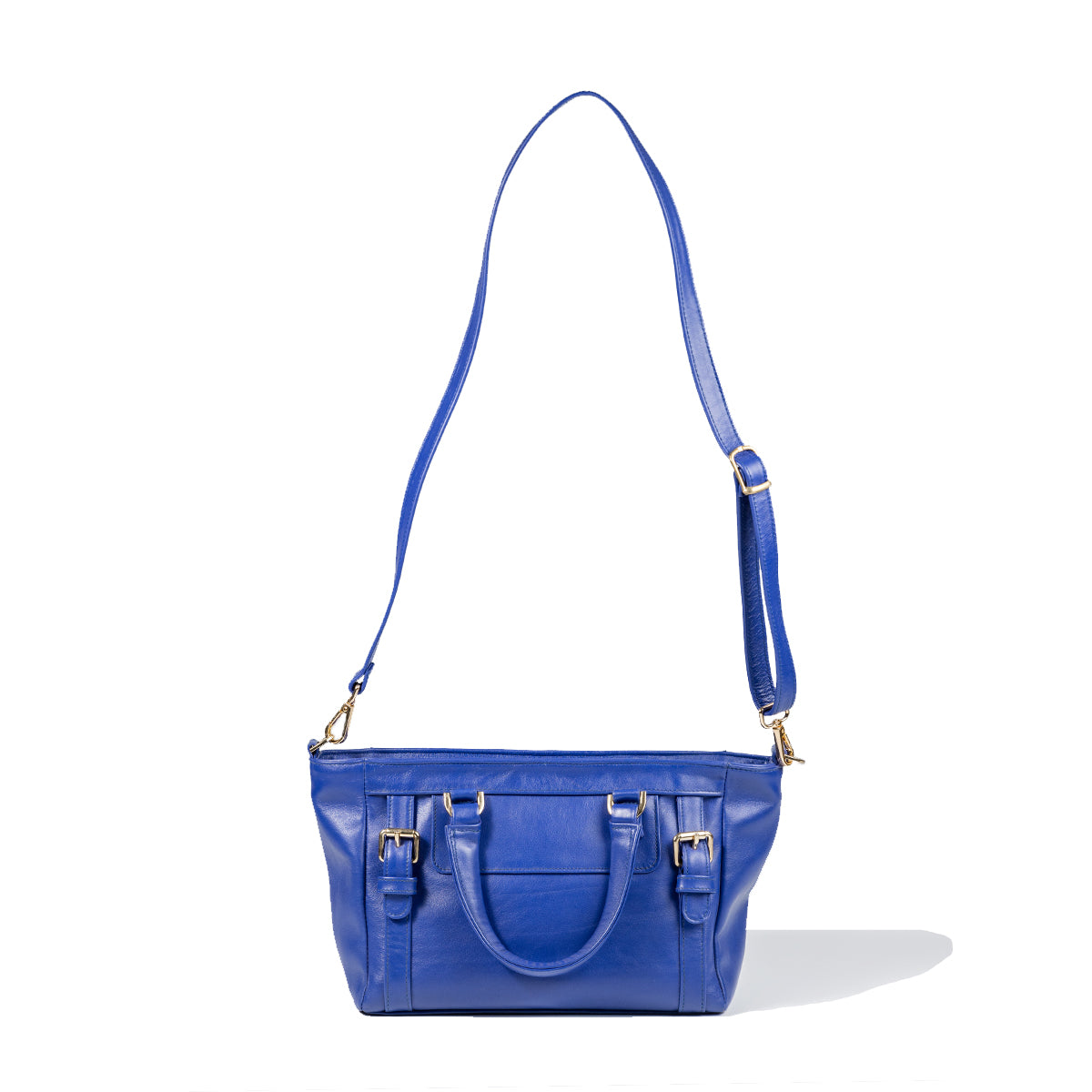Wildsoul Triangle Handbag Electric Blue 05