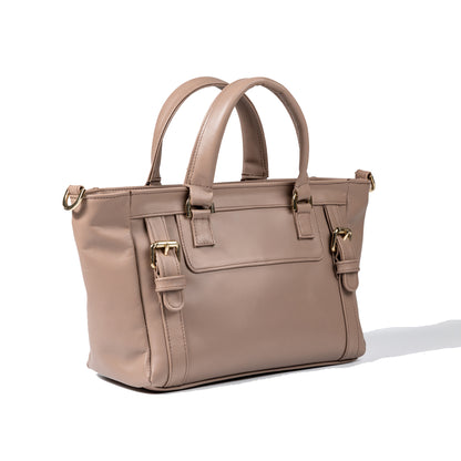 Wildsoul Triangle Handbag Onion Pink 01