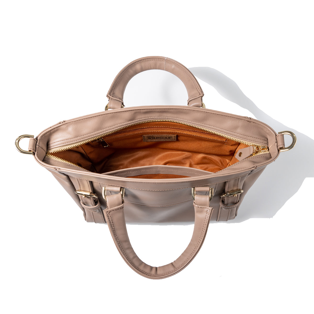 Wildsoul Triangle Handbag Onion Pink 03