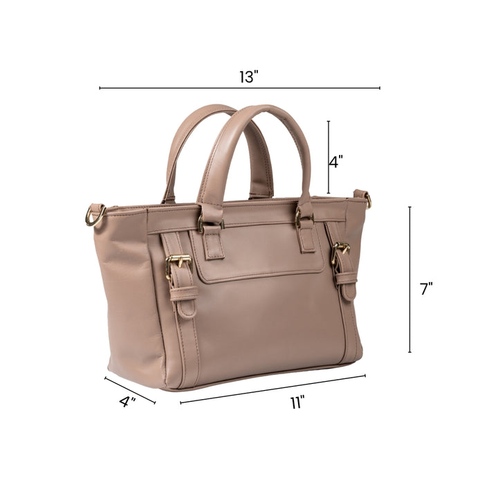 Wildsoul Triangle Handbag Onion Pink 07