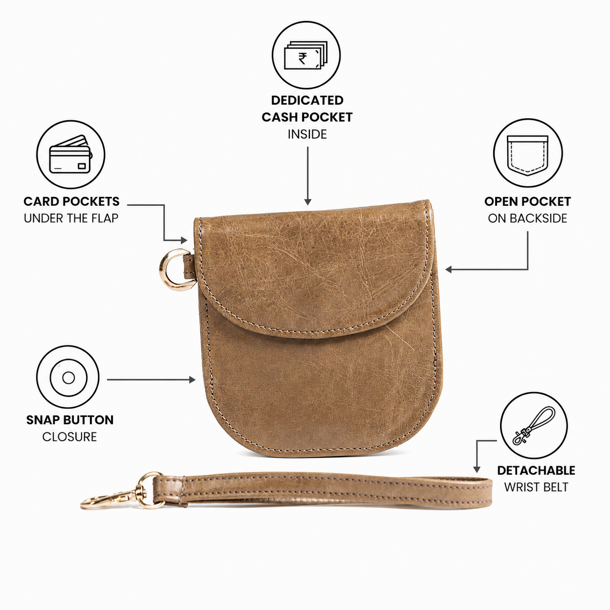 Wildsoul U Wallet Beige 10