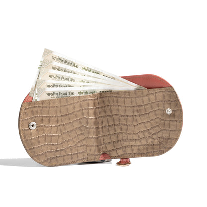 Wildsoul U Wallet Bronze Croco 04
