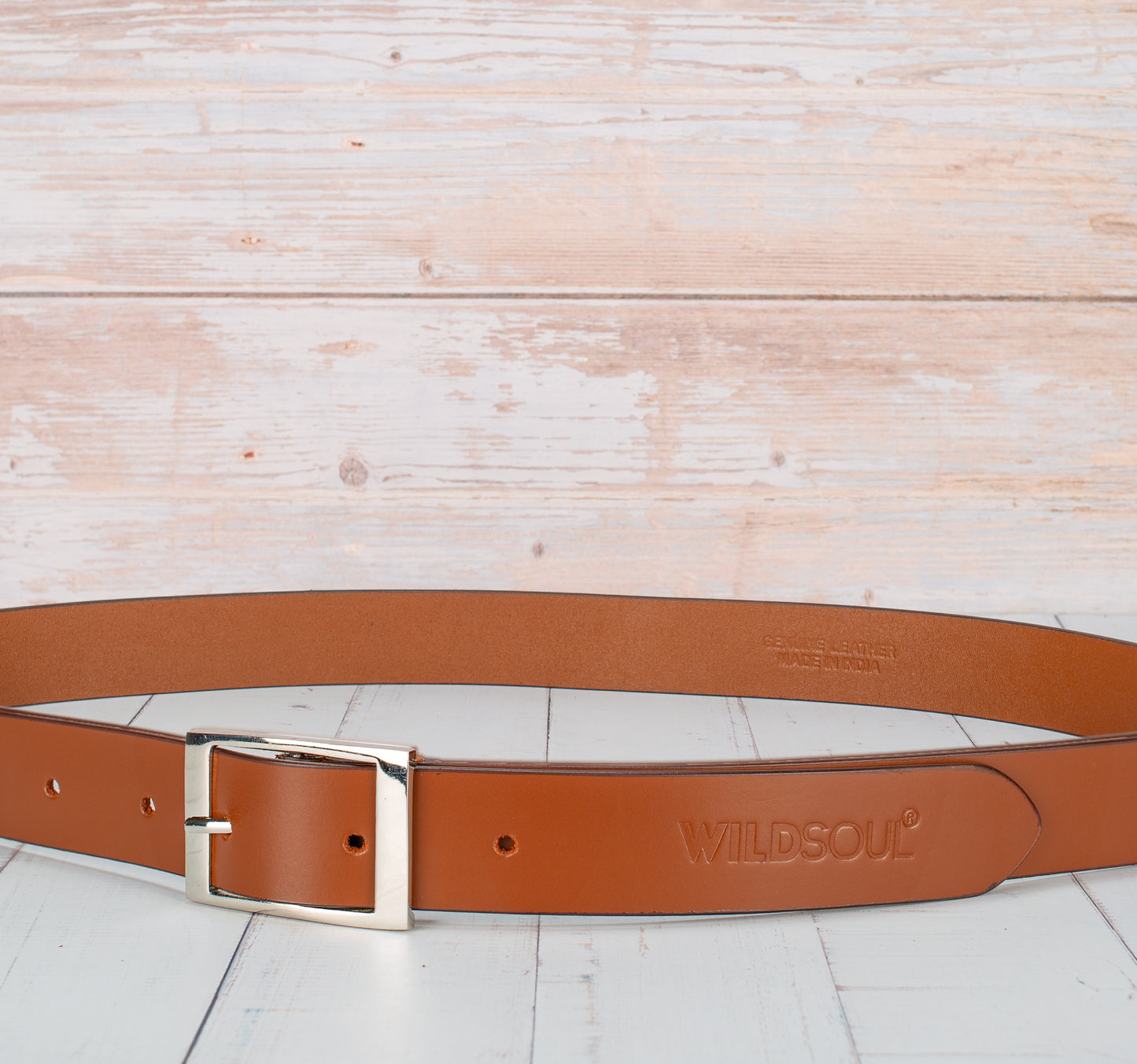 Wildsoul Unisex Belt Silver Buckle 05