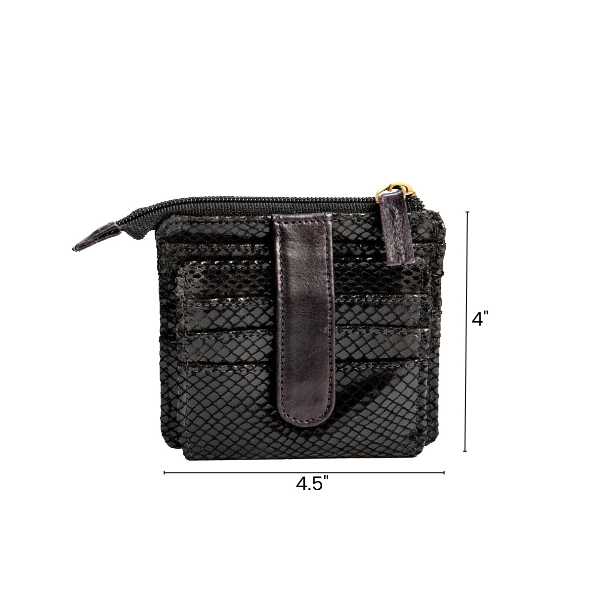 Wildsoul Unisex Wallet Black Snake 07