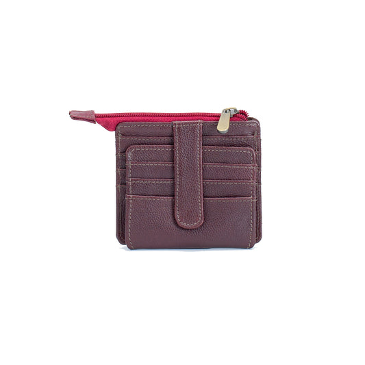 Wildsoul Unisex Wallet Burgundy 01