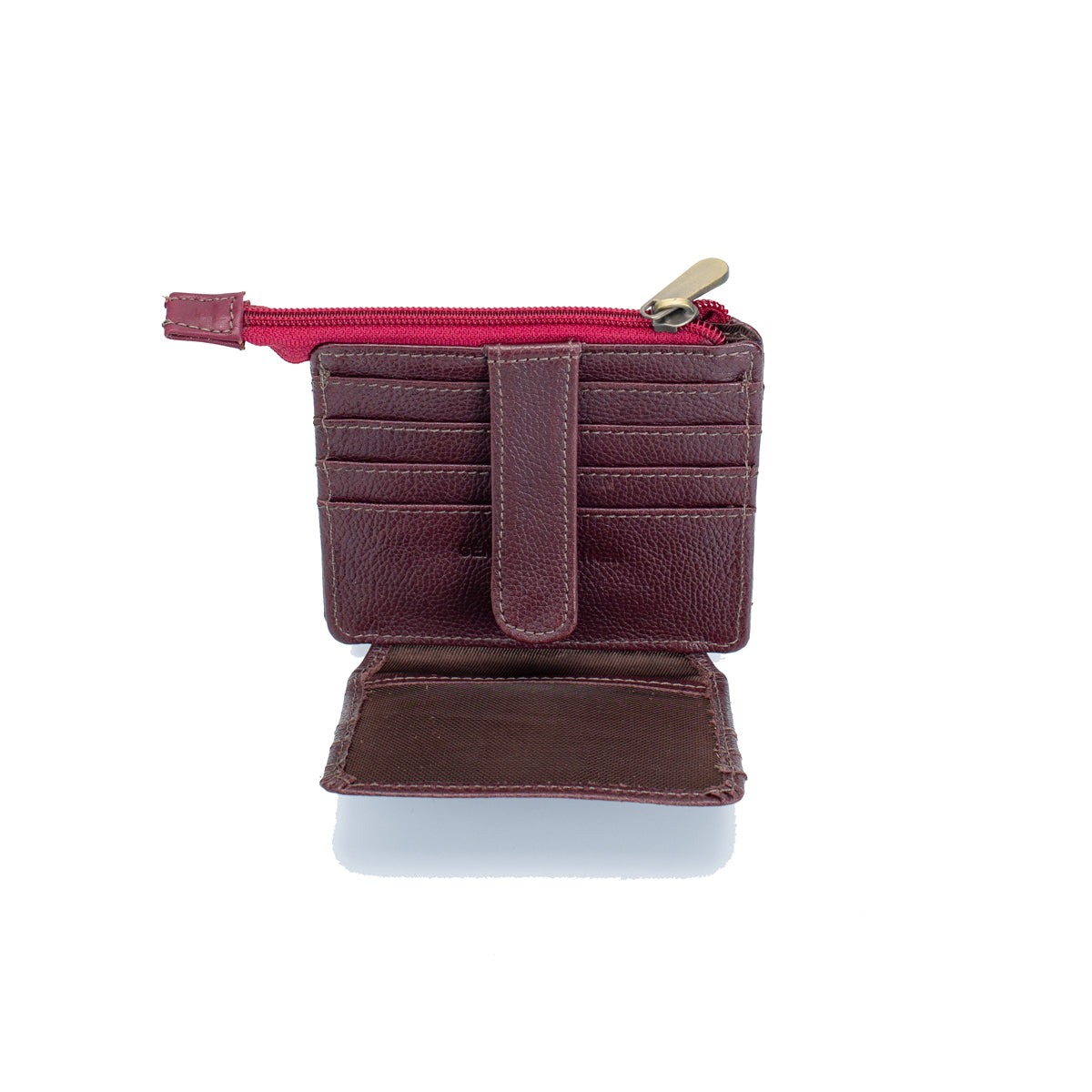 Wildsoul Unisex Wallet Burgundy 02