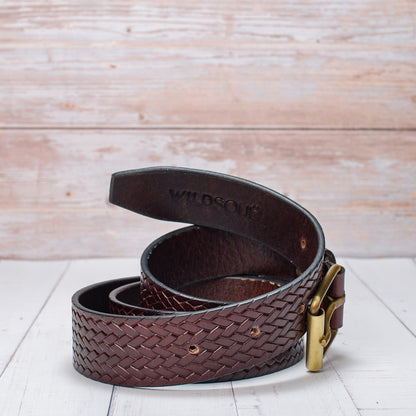 Wildsoul Woven Print Belt 05