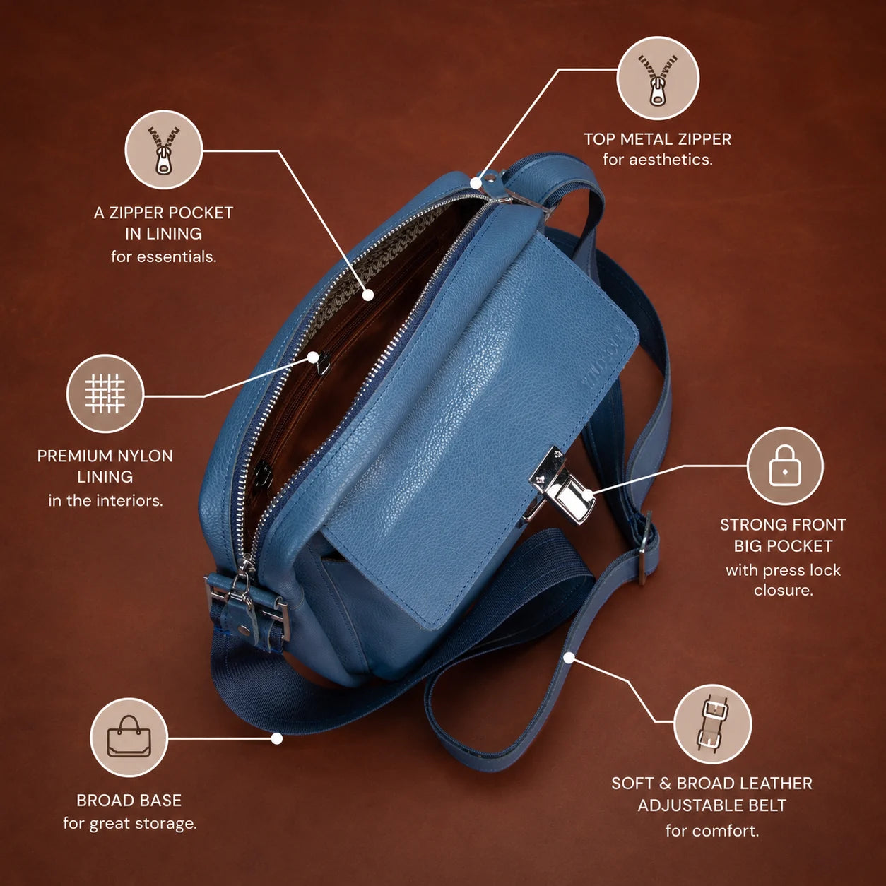 Wildsoul Baggy Sling Cobalt Blue 1.2