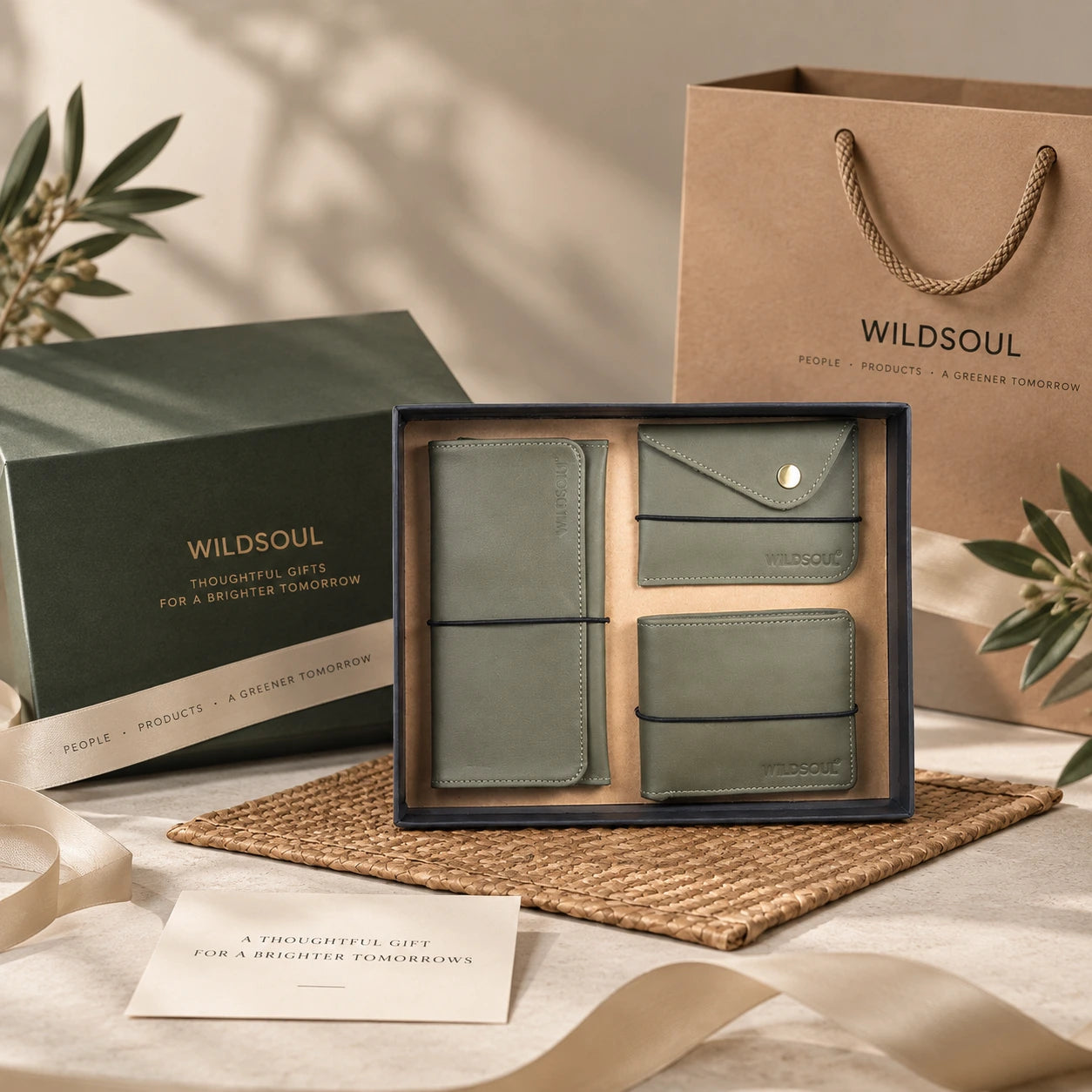 Premium corporate leather gifts by WILDSOUL