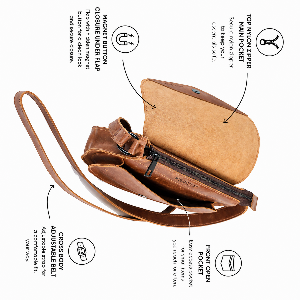 Crossbody Satchel