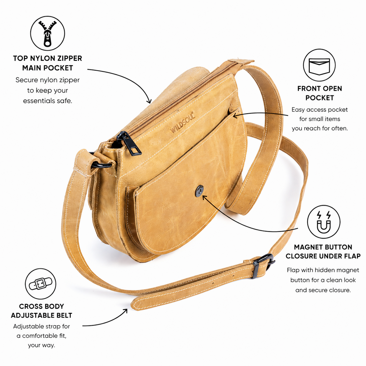 Crossbody Satchel
