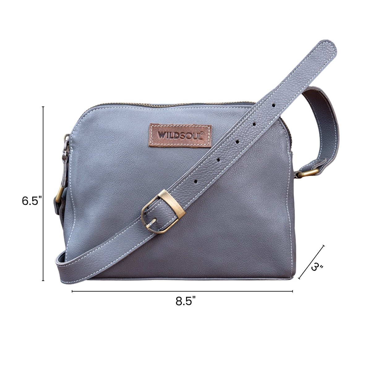 Wildsoul Double Zip Sling Slate Gray 1.1