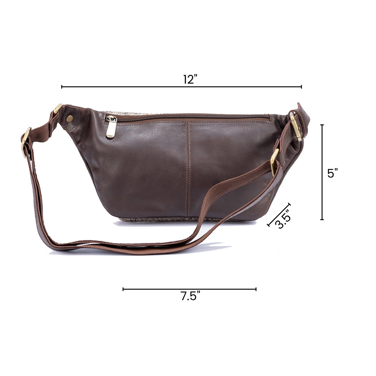 Wildsoul Fanny PackDark Chocolate