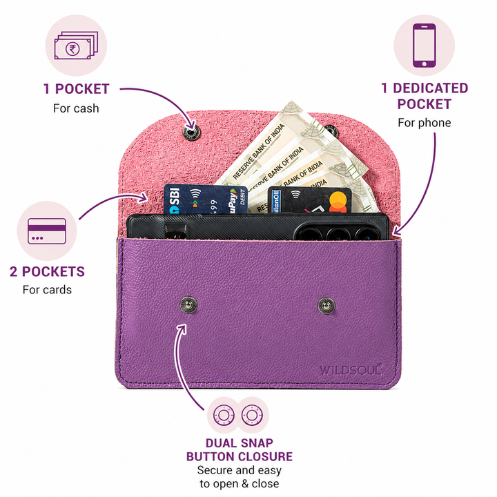 Wildsoul Minimal Wallet Jamun 0.2