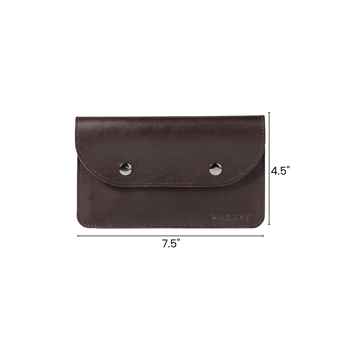 Wildsoul Minimal Wallet Dark Chocolate 0.1