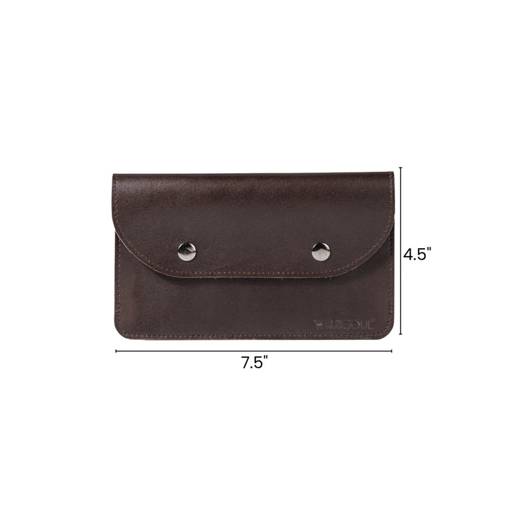 Wildsoul Minimal Wallet Dark Chocolate 0.1