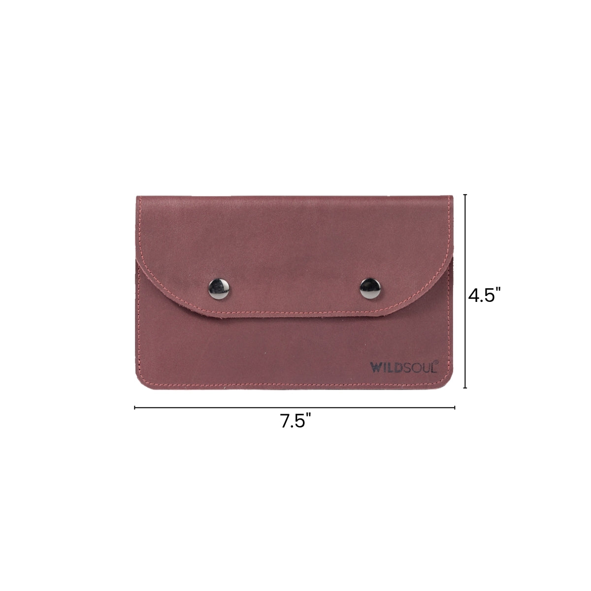 Wildsoul Minimal Wallet Burgundy 0.1