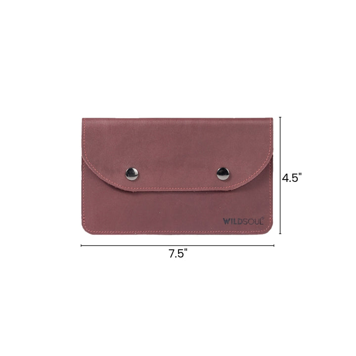 Wildsoul Minimal Wallet Burgundy 0.1