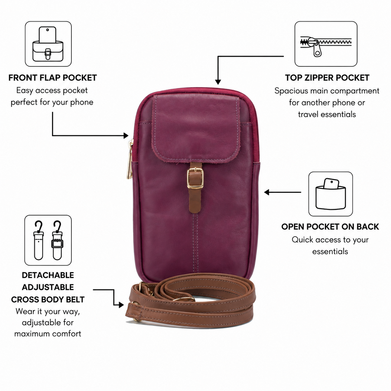 Wildsoul Mobile Sling Crazy Plum 1.2