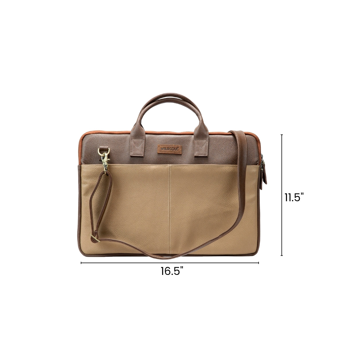 Wildsoul Sleek Laptop Bag Desert 